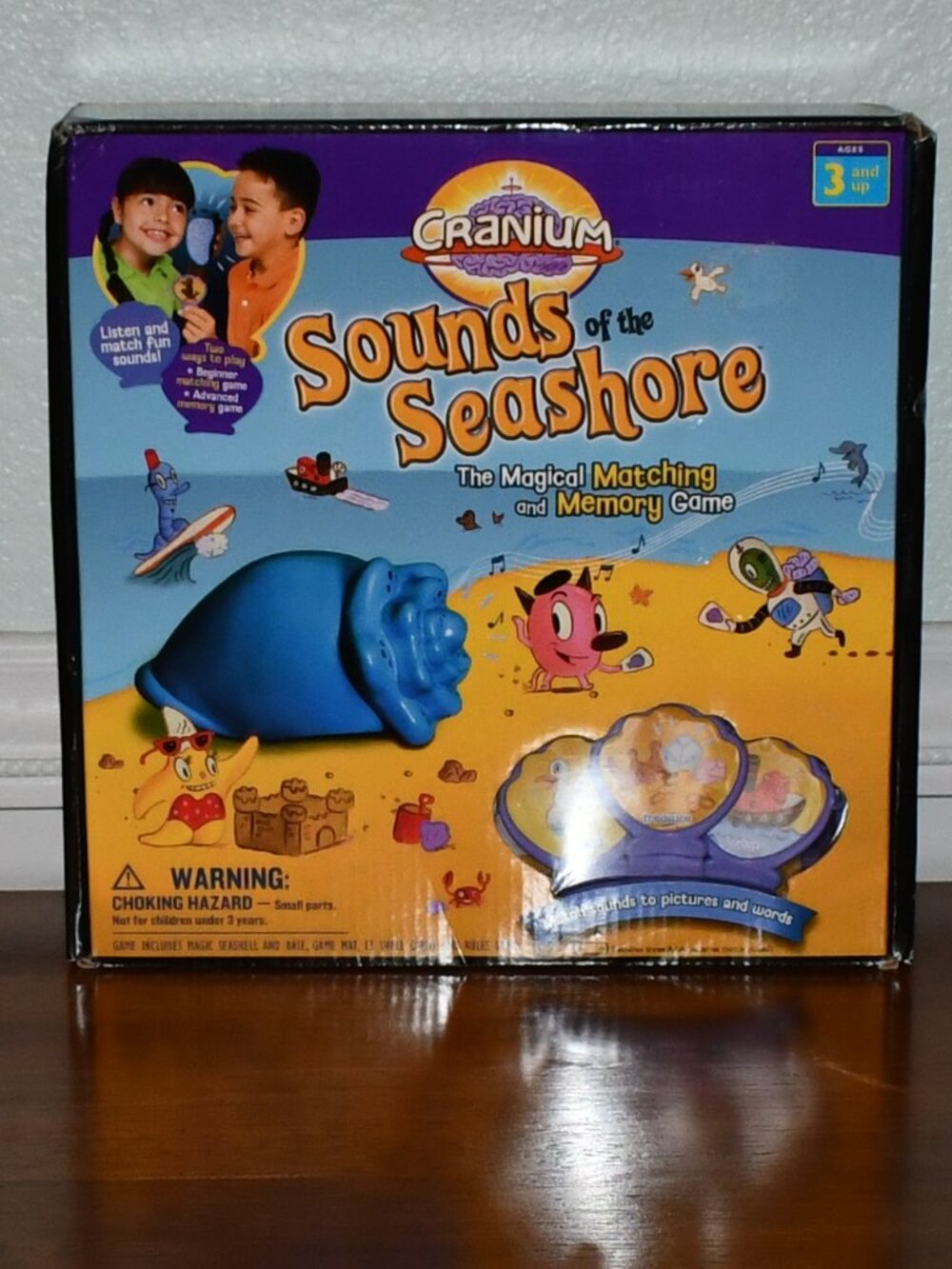 Cranium Sounds of the Seashore Matching Memory Game 2006 Rare NEW SEALED EBRC1